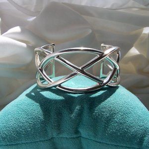Tiffany & Co. Sterling Silver Woven Bracelet